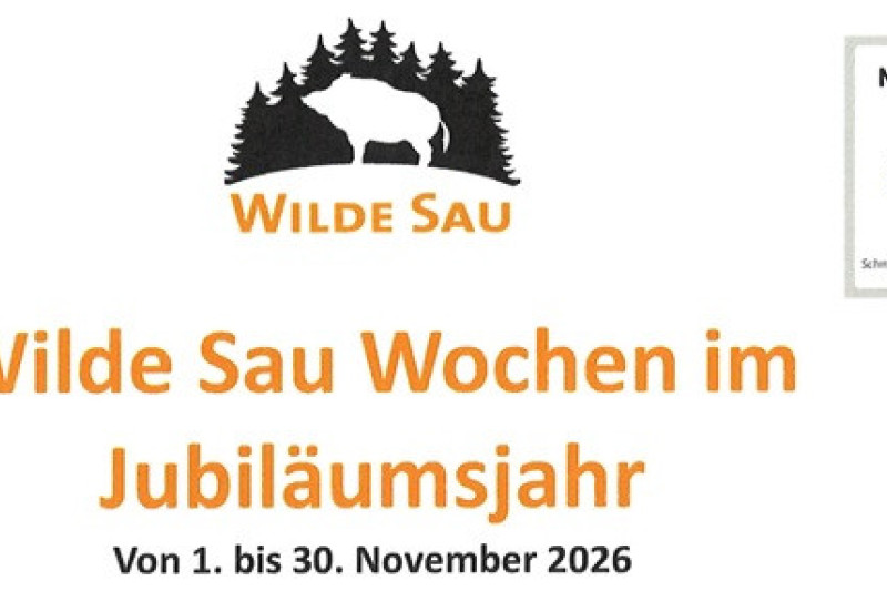 Wilde Sau Wochen 2026 Homepage